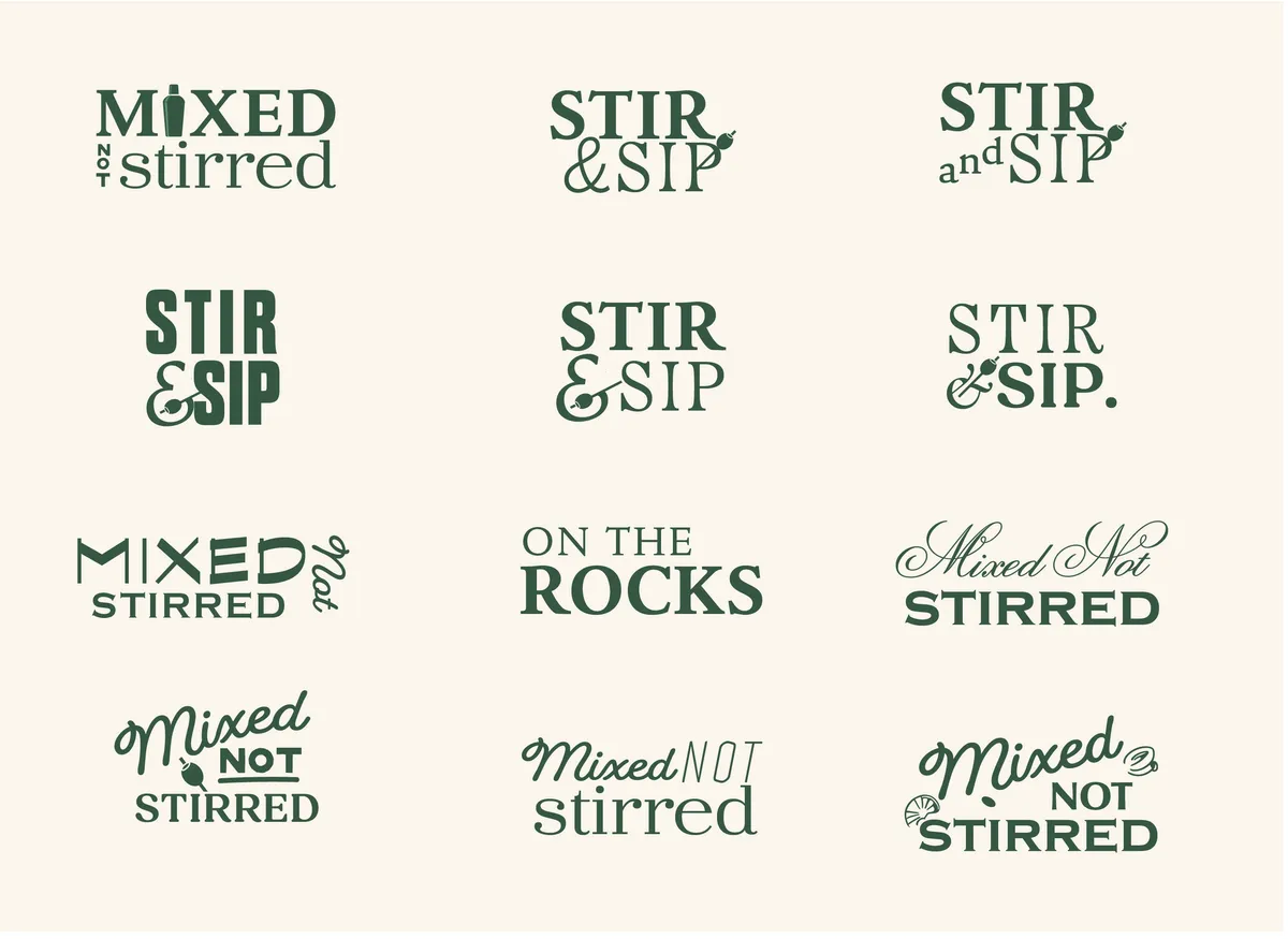 Mixed Not Stirred's Moodboard